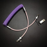 4-In-1 Multicolor Spring Car Charging Cable