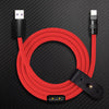 "Black Chubby Pro" 13-Color Upgraded Samurai Cable - Red