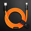 "Black Chubby Pro" 13-Color Upgraded Samurai Cable - Orange
