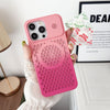 Breathable Heat Dissipation Aromatherapy Mobile Phone Case Suitable For iphone 16 - Pink + Rose Pink