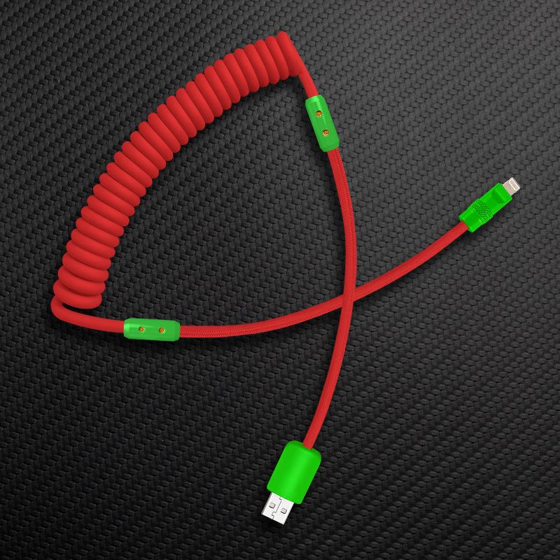 "Chubby Mood" Silicone Braided Fast Charging Cable #317