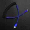 "Chubby Mood" Silicone Braided Fast Charging Cable #711 - Color 3