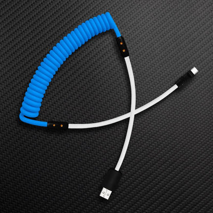 "Chubby Mood" Silicone Braided Fast Charging Cable #528