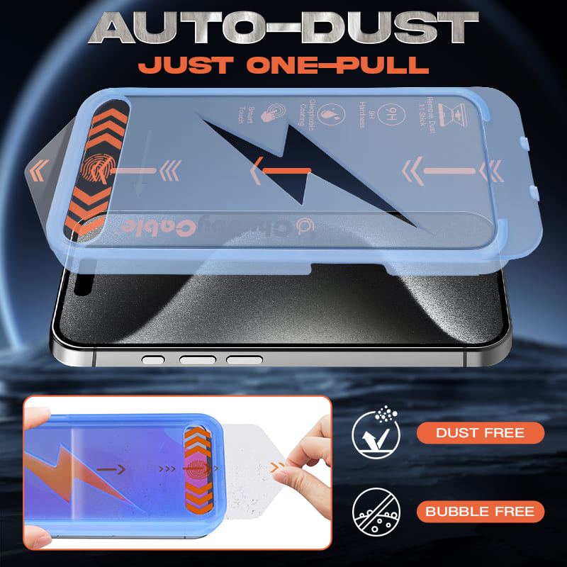 ChubbyShield Ultra - Military-Grade Privacy Screen Protector with Ultra-easy Install Box