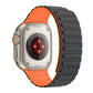 "Contrasting Colors iWatch Strap" Magnetic Silicone Loop