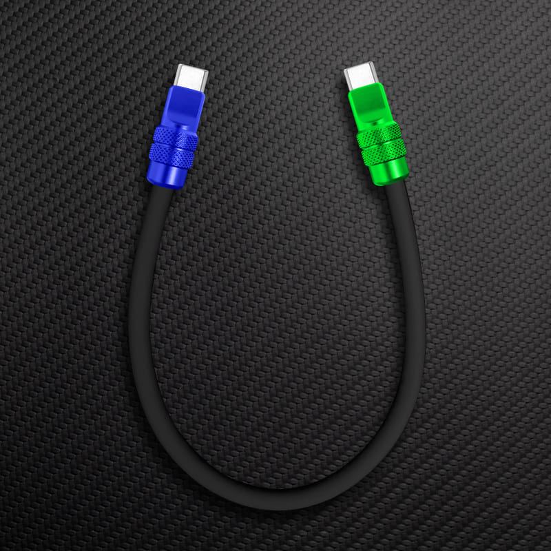 "Cute Anodized Pro" Power Bank Friendly Cable C+Lightning