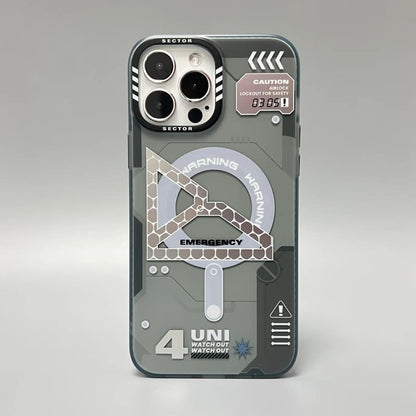 "Cyber" Magsafe Frosted Phone Case for iPhone