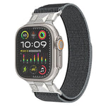 High-End Nylon Stainless Steel Mecha Loop Band For Apple Watch