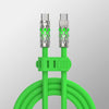 Neon Liquid Silicone 240W Fast Charging Cable - Green