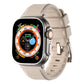 "Sports Horizontal Stripes" Silicone Waterproof Apple Watch Strap