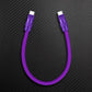 "TechnoGloss" 240W Reflective Shine Power Bank Friendly Cable