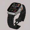 Titanium Alloy Metal Steel Watch Band For Apple Watch - Black