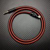 USB-C to 3.5mm Audio Aux Jack Cable - Dark Red