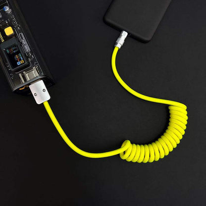 "Curly Chubby" Car-friendly Fast Charging Cable