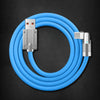 "Chubby Gamer" 180° Rotating Fast Charge Cable - Type 2 (Blue)